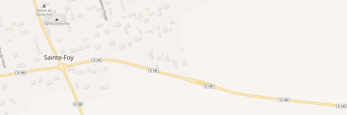 Plan du 57 Rue des Deux Vallees à Sainte-Foy
