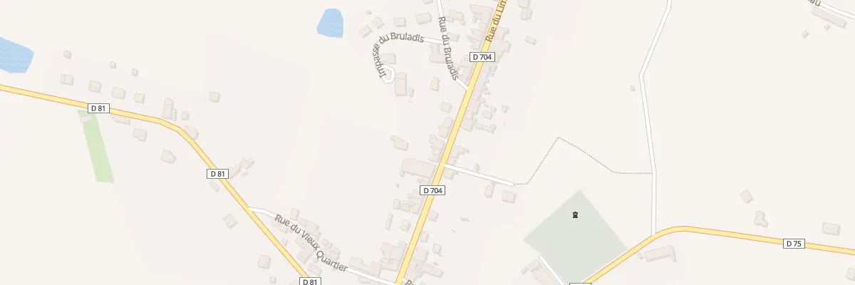 Plan du 41 Rue du Limousin à Lanouaille