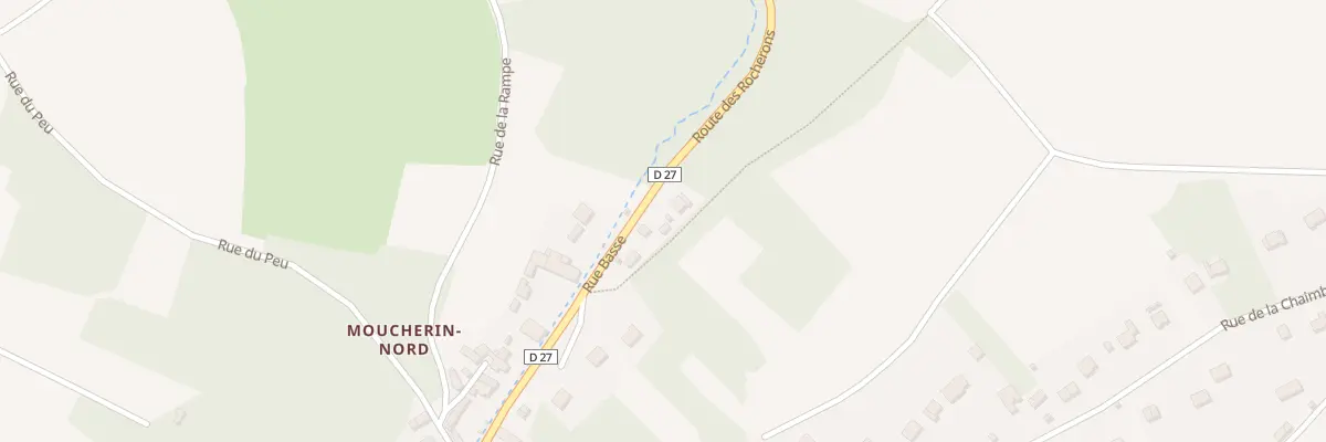 Plan du 34 Rue Basse à Chissay-en-Touraine