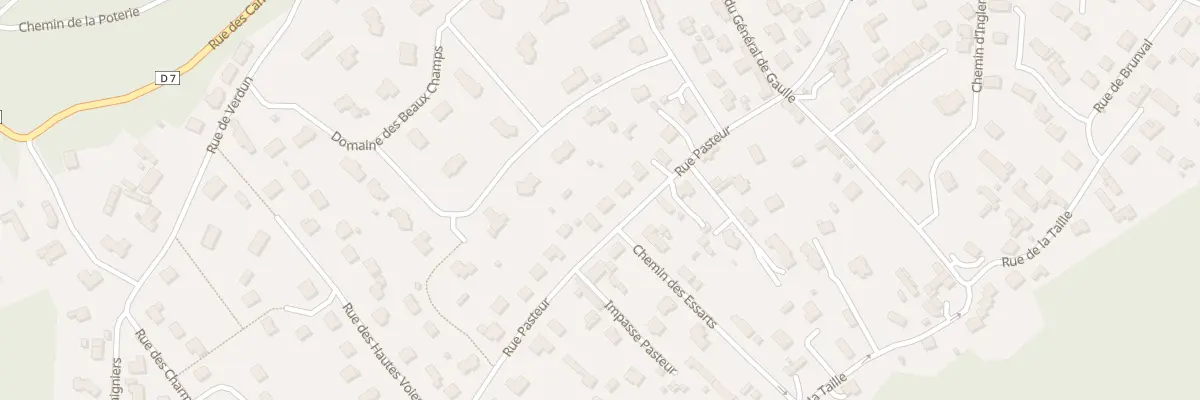 Plan du 36 Rue Pasteur à Belbeuf