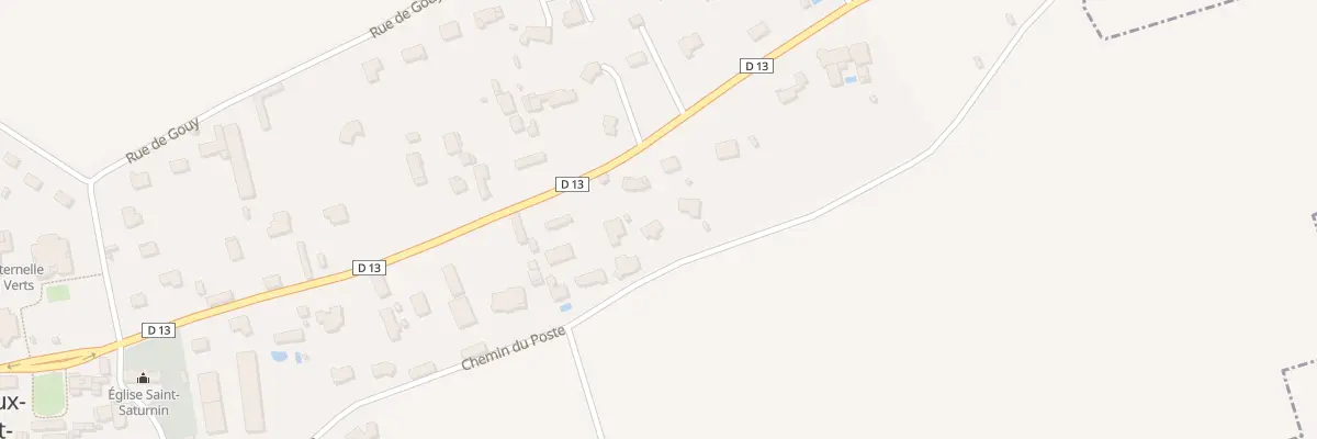 Plan du 740 Rue du Docteur Gallouen aux Authieux-sur-le-Port-Saint-Ouen