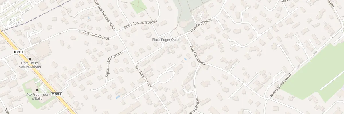 Plan du 14 Rue de l’Eglise au Mesnil-Esnard