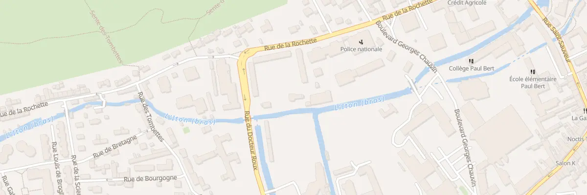 Plan du 17 Rue de la Rochette à Évreux
