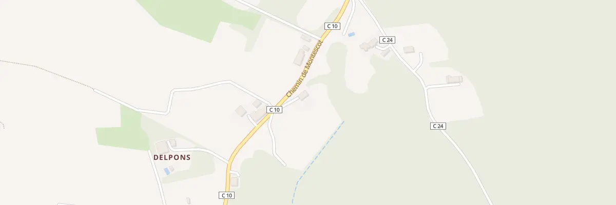 Plan du 2872 Che de Montescot à Moissac