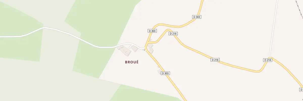 Plan du 50 Broue à Gajan