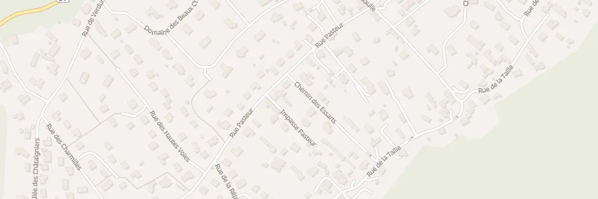 Plan du 2B Che des Essarts à Belbeuf