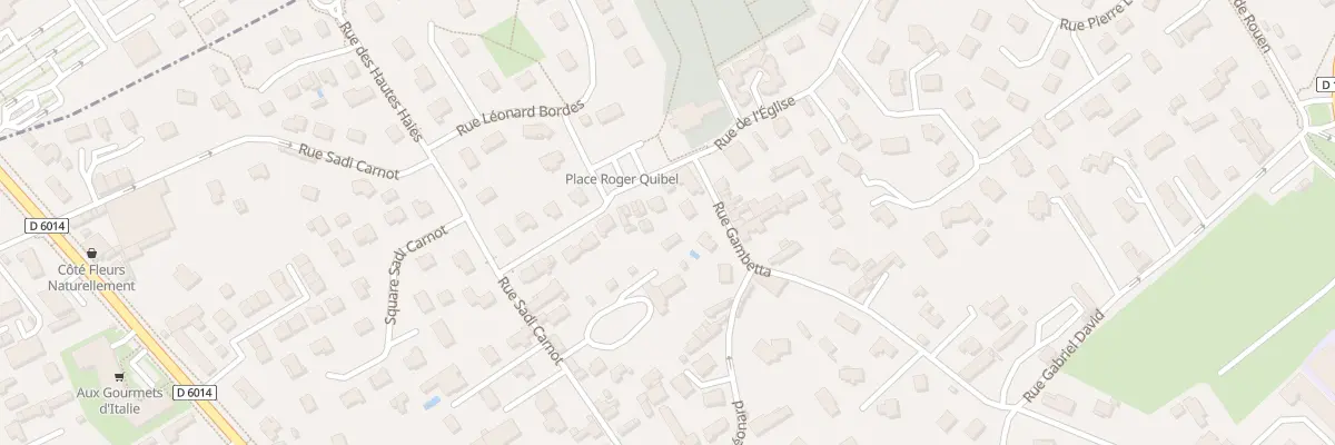 Plan du 20 Rue de l’Eglise au Mesnil-Esnard