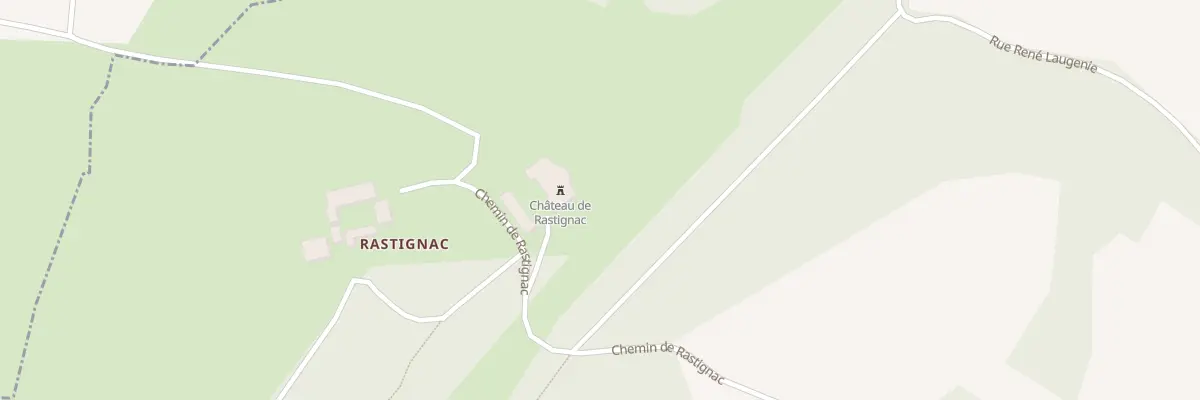 Plan du 870 Che de Rastignac à La Bachellerie
