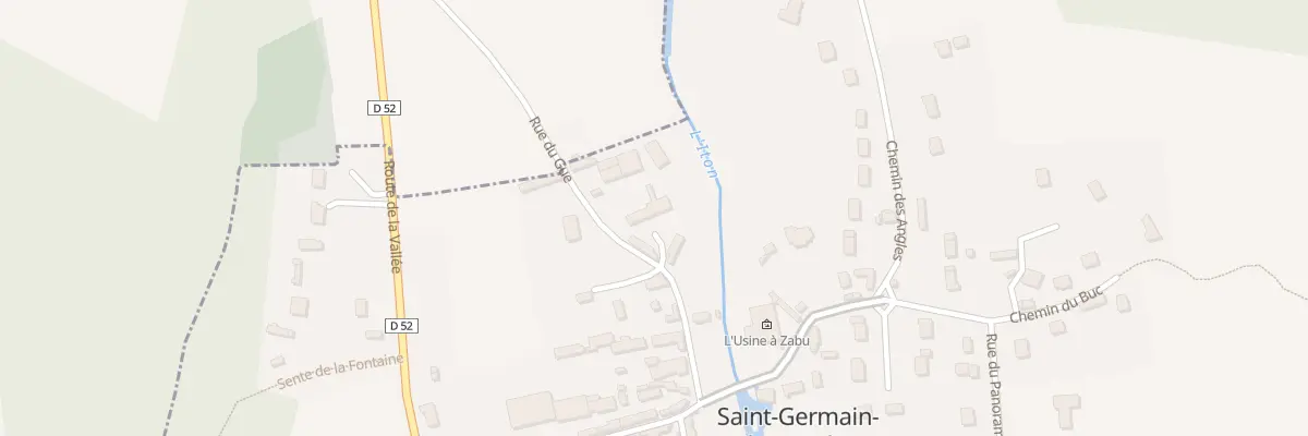 Plan du 6 Rue du Gué à Saint-Germain-des-Angles