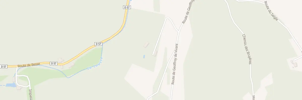 Plan du 203 Castelviel à Saint-Pompon