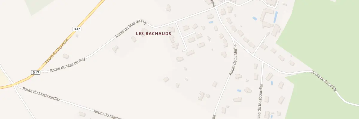 Plan du 13 All du Mas du Puy à Verneuil-sur-Vienne