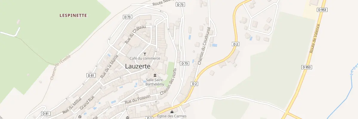 Plan du 3 Che du Barry Fort à Lauzerte