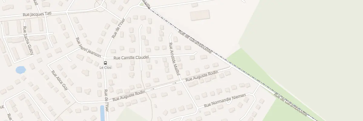 Plan du 4 Rue Aristide Maillol à Évreux