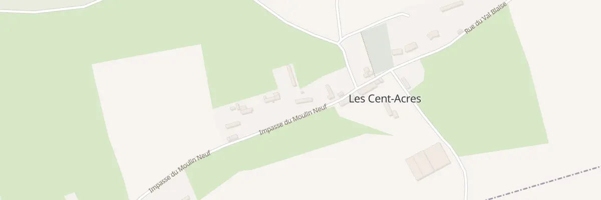 Plan du 102 Imp du Moulin Neuf aux Cent-Acres