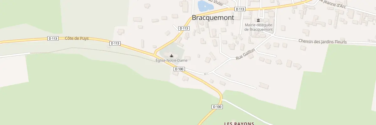 Plan du 18 Rue Gaillon à Petit-Caux