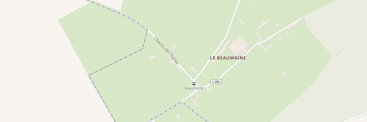 Plan du 5025 Le Beaumaine à Martigny