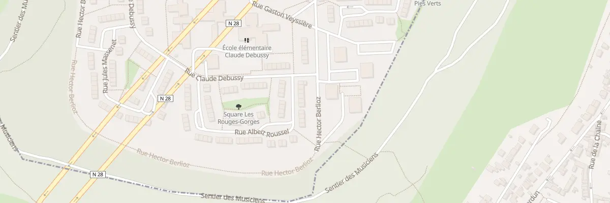 Plan du 9 Rue Albert Roussel à Rouen