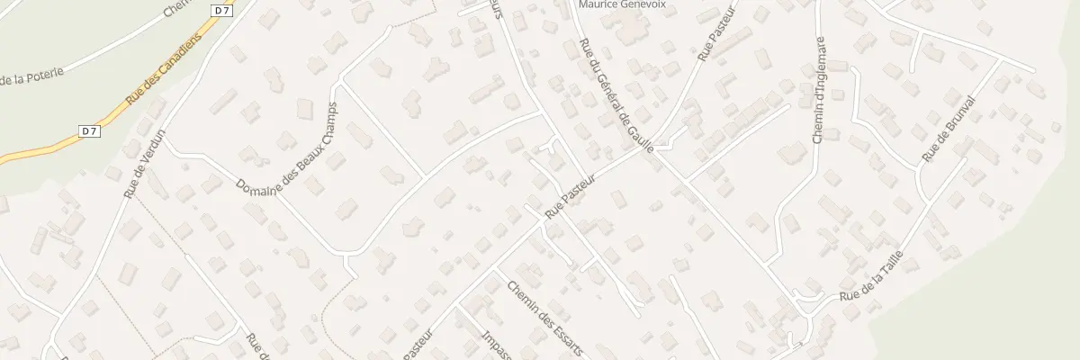 Plan du 28 Rue Pasteur à Belbeuf