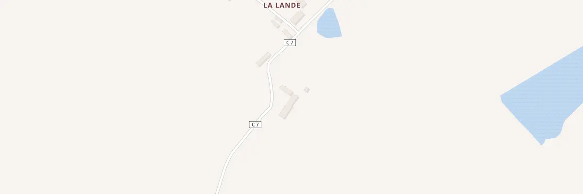 Plan du 5060 La Lande à Verneuil-Moustiers