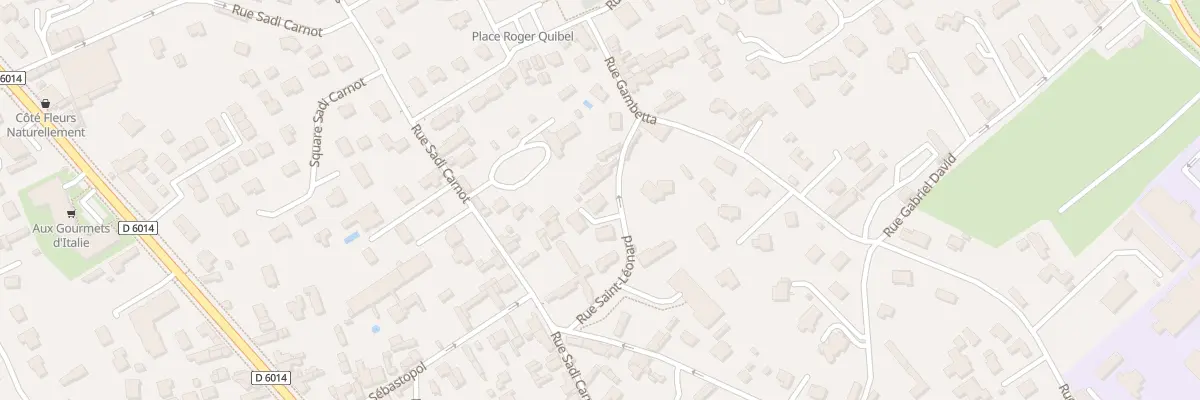 Plan du 13A Rue Saint - Leonard au Mesnil-Esnard