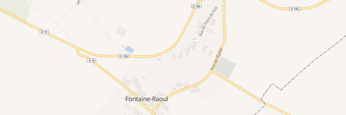 Plan du 9 Rue de Belle Vue à Fontaine-Raoul