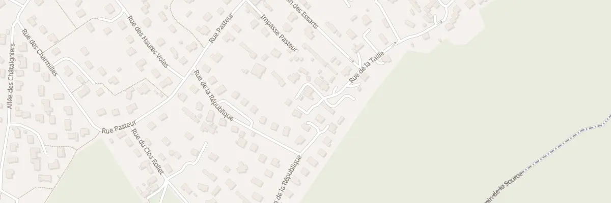 Plan du 30 Rue de la Taille à Belbeuf