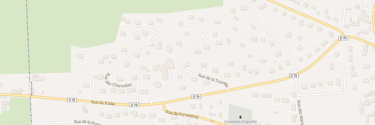 Plan du 9 Rue de la Tourelle à Igoville