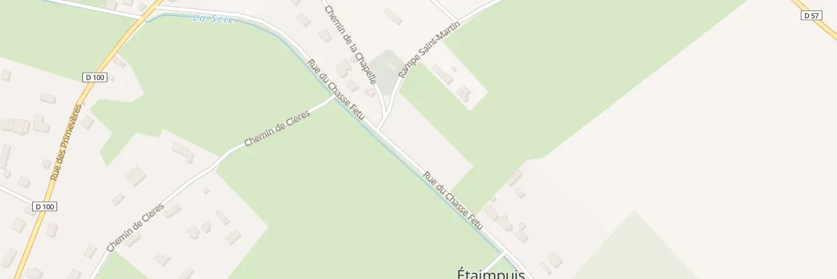 Plan du 94 Rue du Chasse Fetu à Étaimpuis