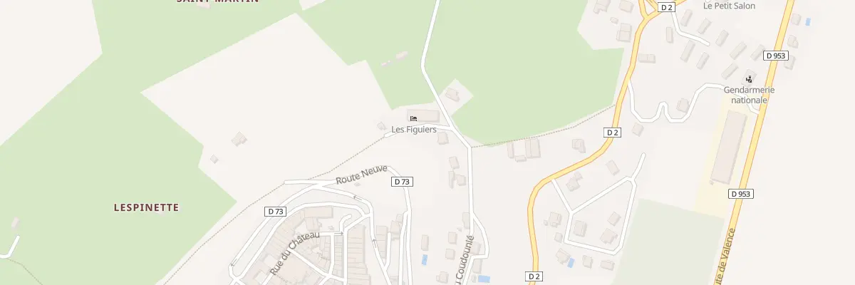Plan du 23 Che du Coudounié à Lauzerte