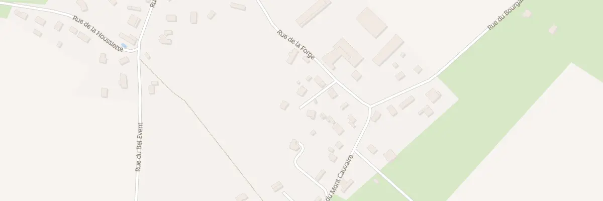 Plan du 69 Rue de la Forge à Authieux-Ratiéville