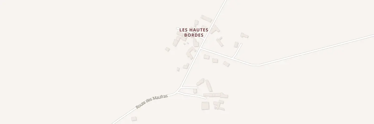 Plan du 447 Rte des Maufras à Saint-Hippolyte