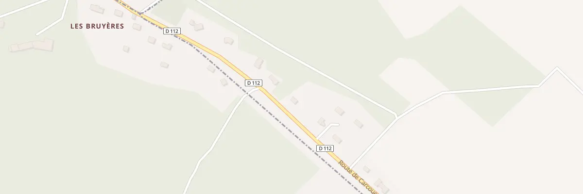 Plan du 28 Rte de Carcouet à Émalleville