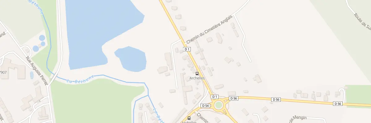 Plan du 13 Rte de Martin-eglise à Arques-la-Bataille