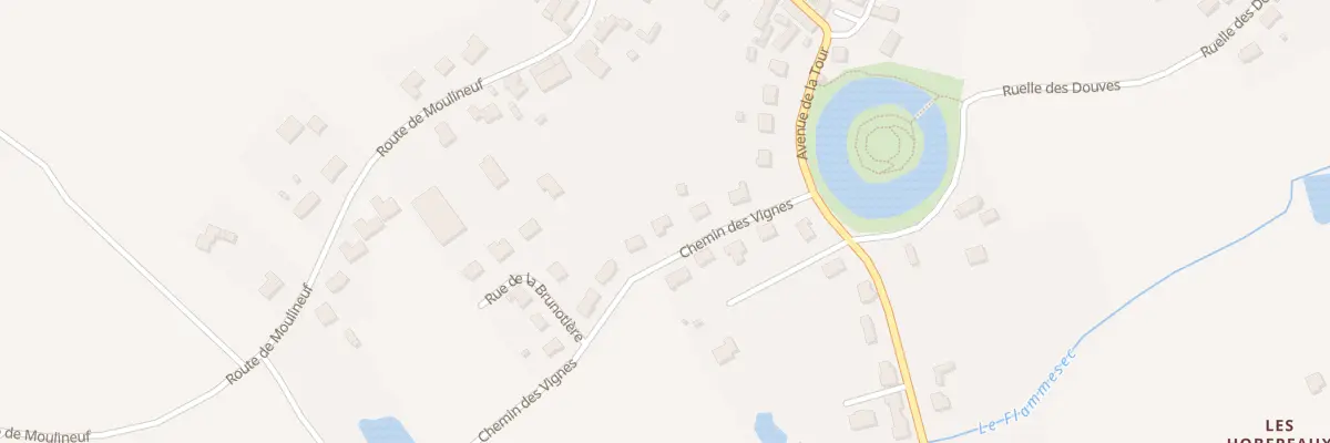 Plan du 7 Che des Vignes à Coulommiers-la-Tour