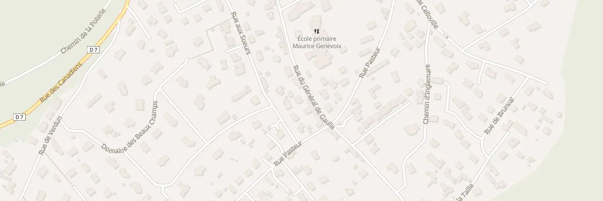 Plan du 22 Rue du Général de Gaulle à Belbeuf