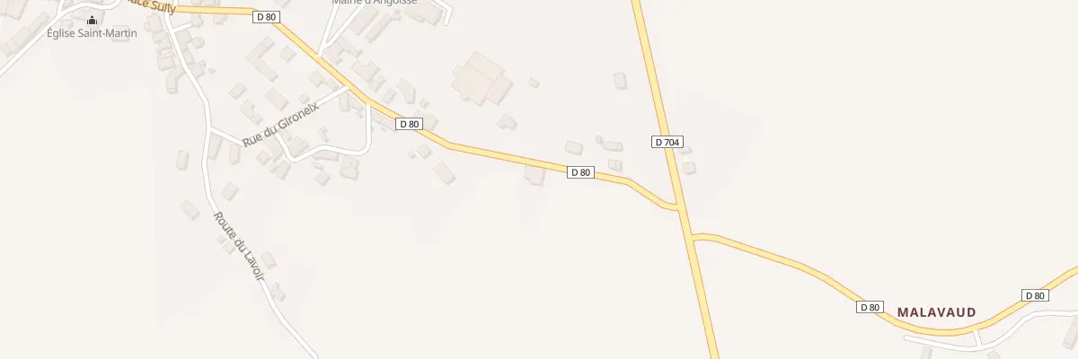 Plan du 30 Rue d’Aquitaine à Angoisse