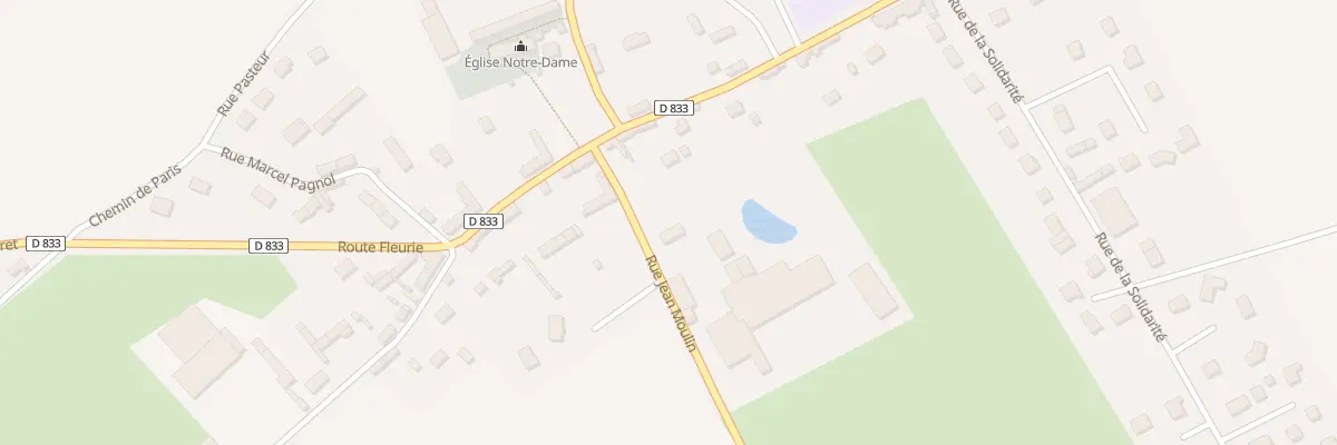 Plan du 2 Rue Jean Moulin à Fatouville-Grestain