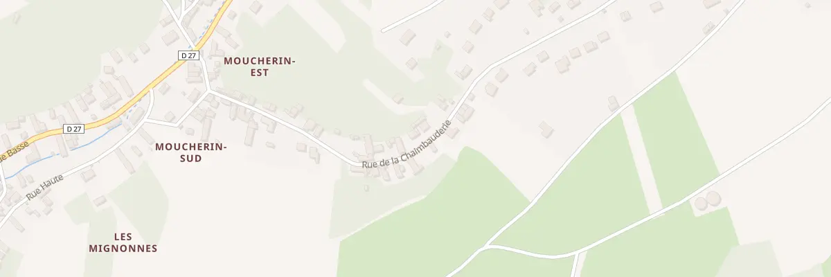 Plan du 17 Rue de la Chaimbauderie à Chissay-en-Touraine