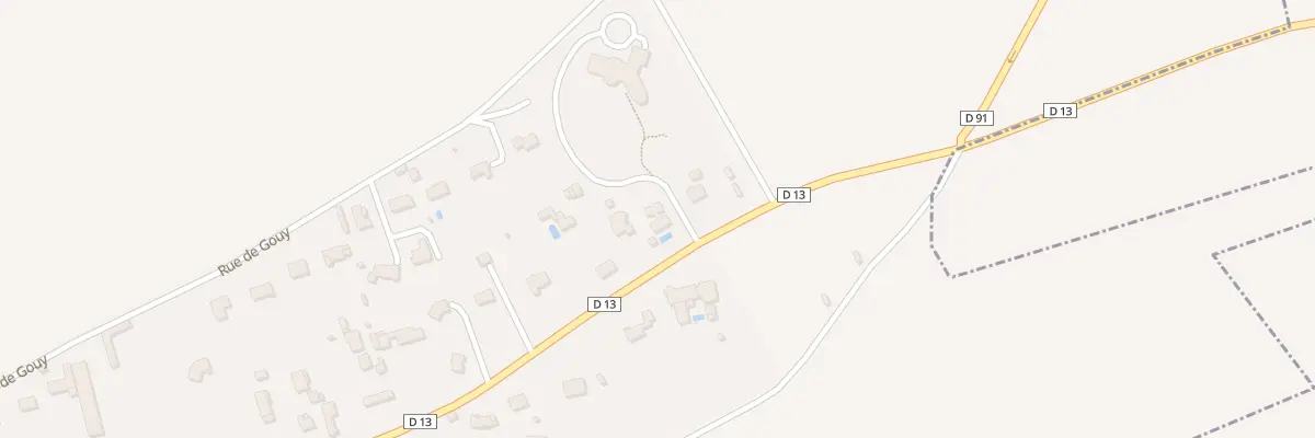 Plan du 915 Rue du Docteur Gallouen aux Authieux-sur-le-Port-Saint-Ouen