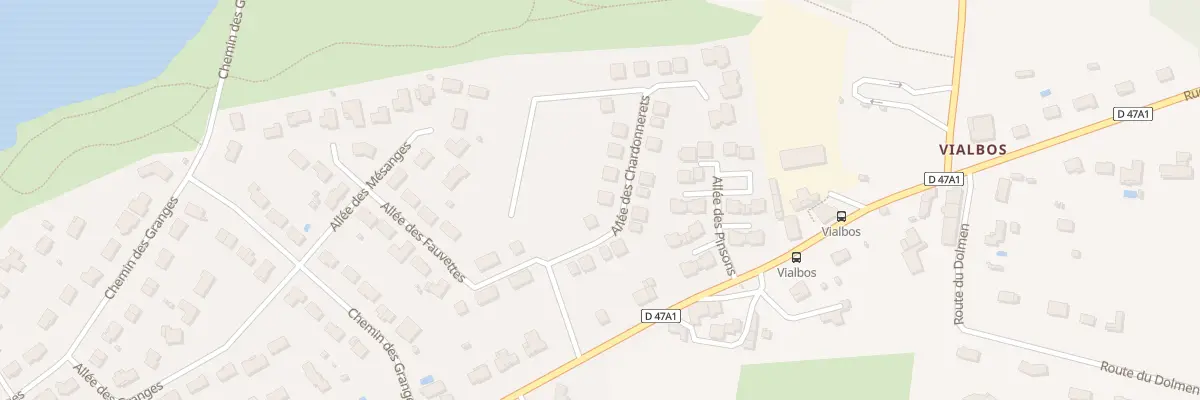 Plan du 3 All des Chardonnerets à Verneuil-sur-Vienne