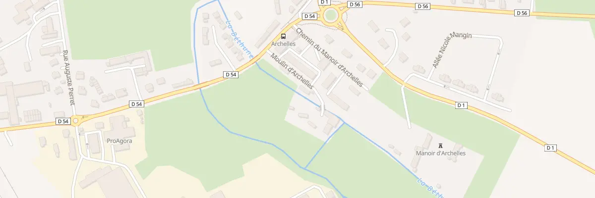 Plan du 10 Moulin d’Archelles à Arques-la-Bataille