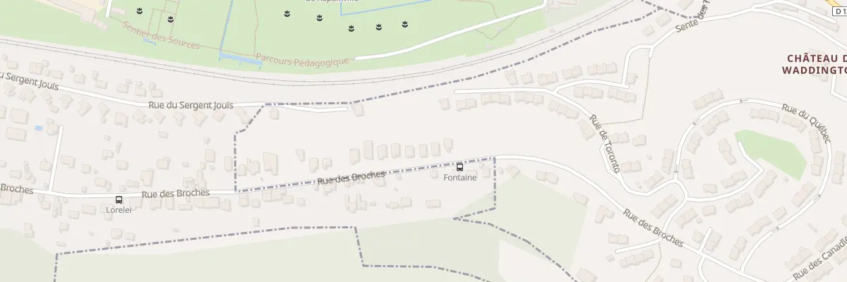 Plan du 660 Rue des Broches à Saint-Léger-du-Bourg-Denis