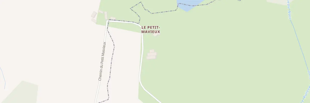Plan du 5001A Masvieux au Chalard