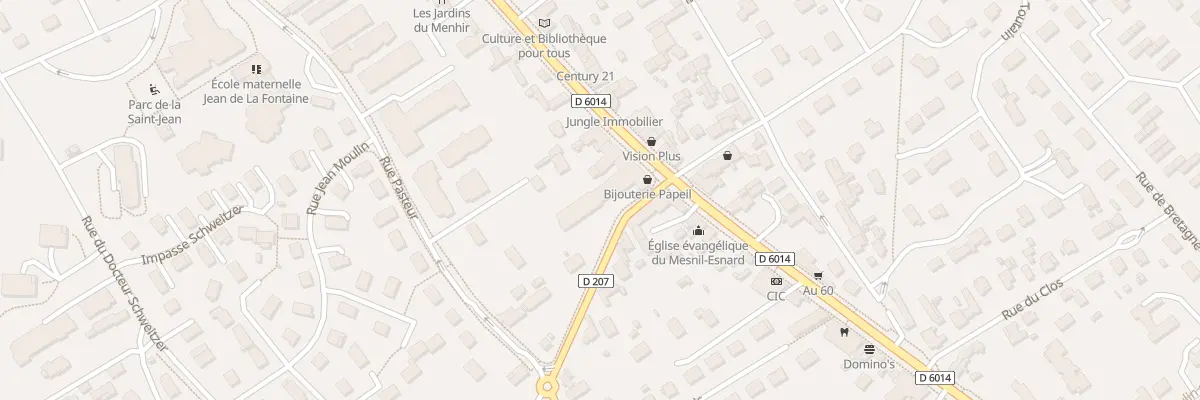 Plan du 2B Rue de Belbeuf au Mesnil-Esnard