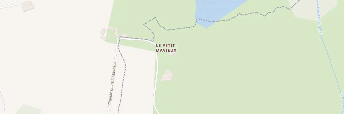 Plan du 5102 Masvieux au Chalard