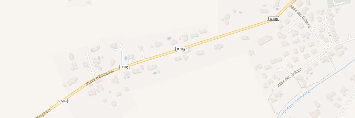 Plan du 699 Rte d’Empeaux à Bonrepos-sur-Aussonnelle