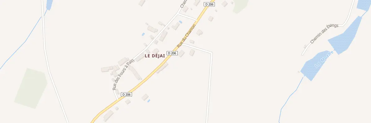 Plan du 16 Rue du Charron à Peyrilhac