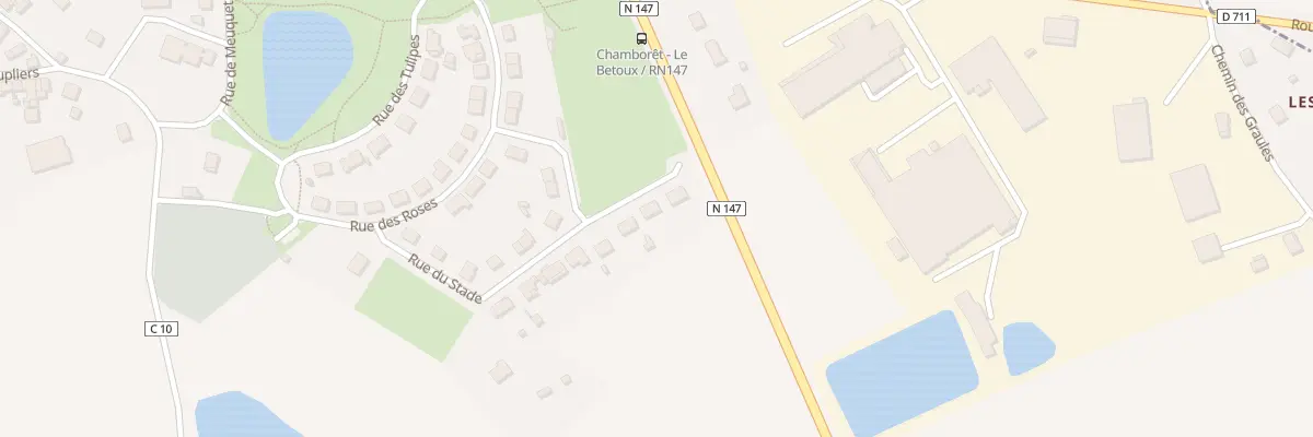 Plan du 24 Rue du Stade à Chamboret