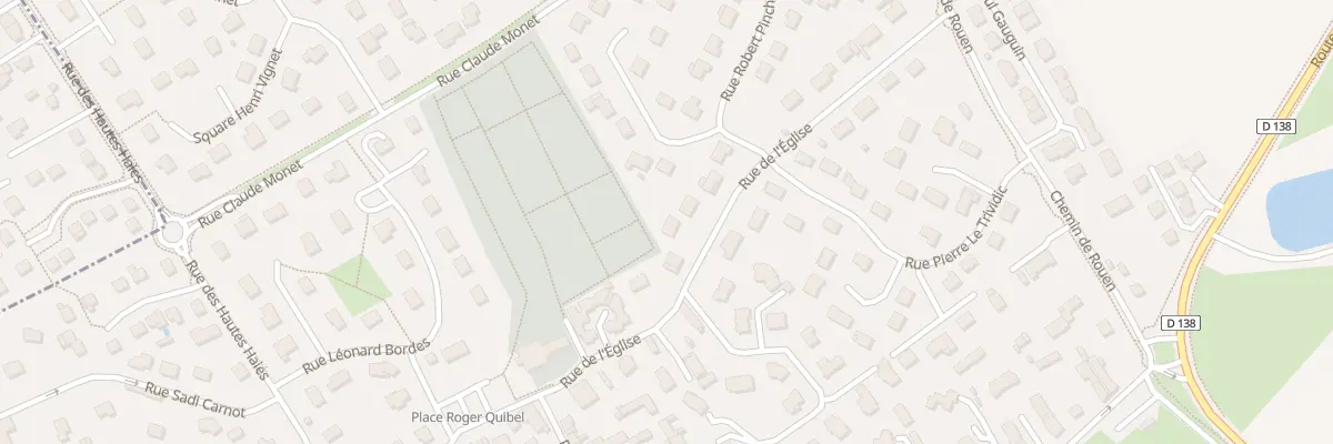 Plan du 15 Rue de l’Eglise au Mesnil-Esnard