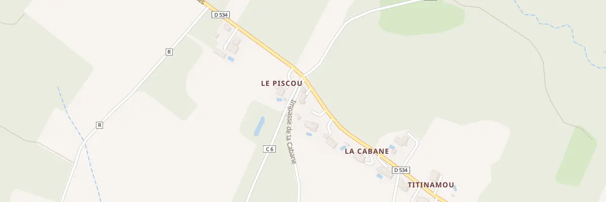Plan du 1012 Rte de Fontenilles à Lias